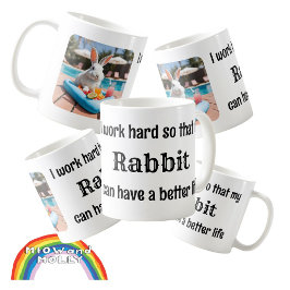 Kaninchenbesitzer Haustier Kaffeetasse