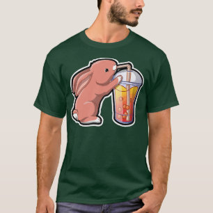 Kaninchenblase Tee Adorable Kawaii Niedliches Boba