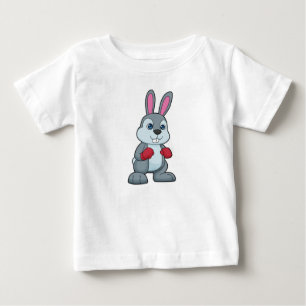 Kaninchenboxen Boxer Boxhandschuhe Baby T-shirt