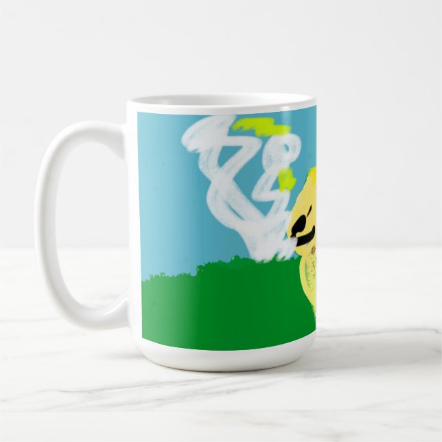 Kaninchenfeder  kaffeetasse (Links)