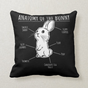 Kaninchengeschenk Anatomie der Liebe der Niedliche Kissen