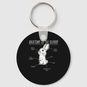 Kaninchengeschenk Anatomie der Liebe der Niedliche Schlüsselanhänger