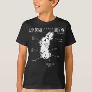 Kaninchengeschenk Anatomie der Liebe der Niedliche T-Shirt