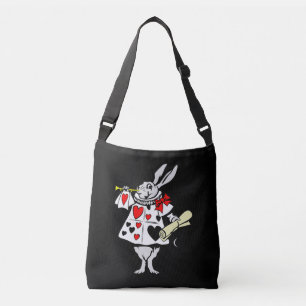Kaninchengeschenk Kaninchen der Alice im Wunderla Tragetaschen Mit Langen Trägern