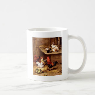 Kaninchenhahnhenne-Viehhäschen Kaffeetasse