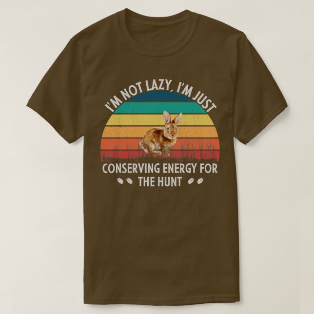 Kaninchenjagd T-Shirt (Design vorne)