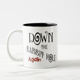 Kaninchenloch Zweifarbige Tasse