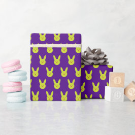 Kaninchenminimalmuster Geschenkpapier