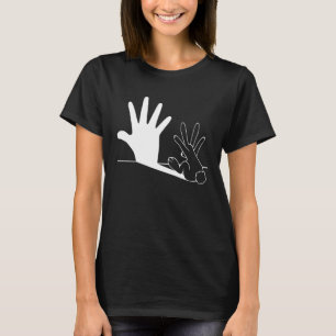 Kaninchenschattenhand T-Shirt