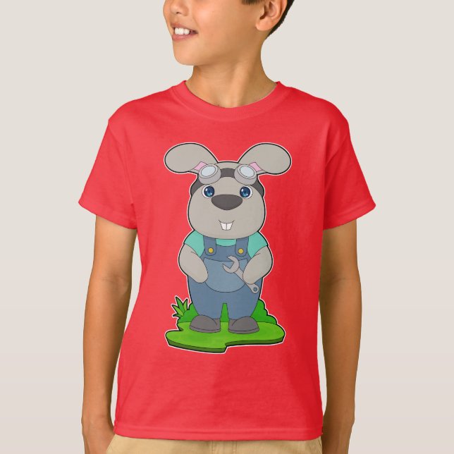 Kaninchenschlüssel T-Shirt (Vorderseite)