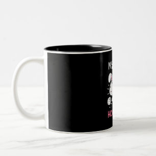 Kaninchenschüler zurück zur Schule Zweifarbige Tasse