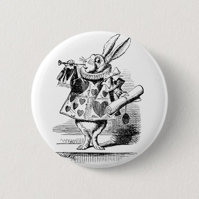Kaninchentaste Button (Vorderseite)