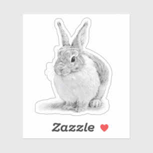 Kaninentag Aufkleber