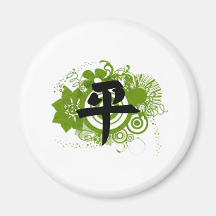 Kanji für Frieden Magnet