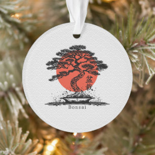 Kanji japonais Bonsai Personnalisé