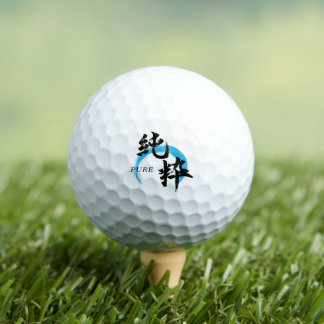 Kanji Junsui/Reine japanische Kalligrafie Golfball