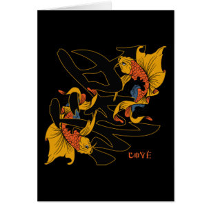 Kanji Koi Fisch-Liebe