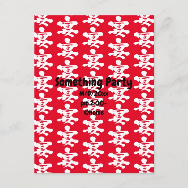 [Kanji] Party Postkarte (Vorderseite)