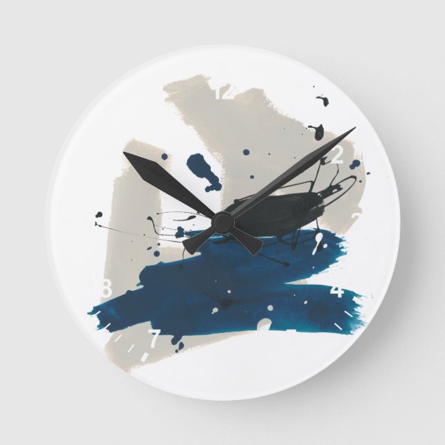 Kanji Runde Wanduhr (Vorderseite)