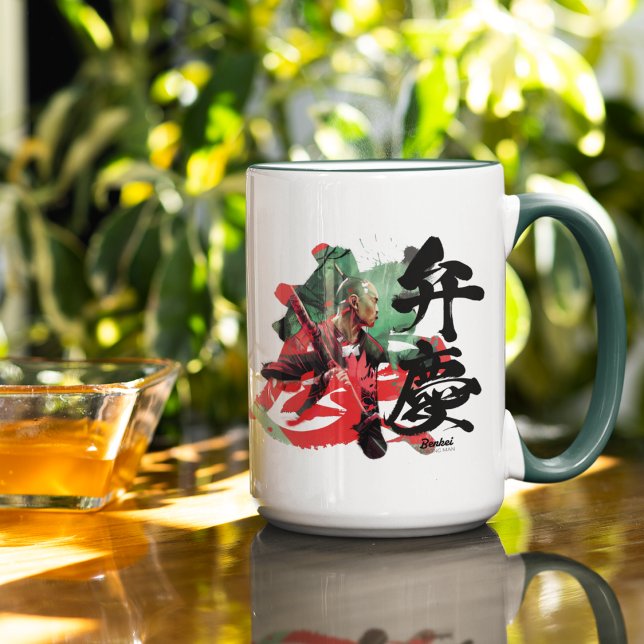 Kanji Samurai Benkei Mug (Créateur téléchargé)