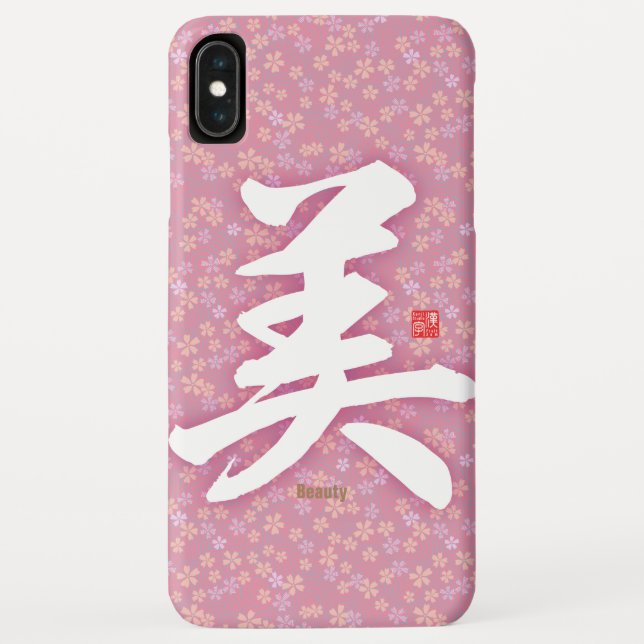 Kanji - Schönheit - Case-Mate iPhone Hülle (Rückseite)
