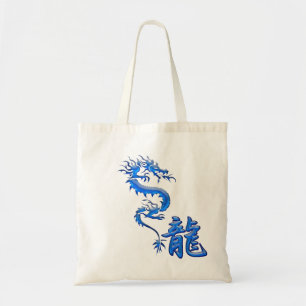 KANJI-Symbol für DRAGON-Bags im asiatischen Stil Tragetasche