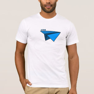 Kanjiz Illustration: PapierFlugzeug T-Shirt
