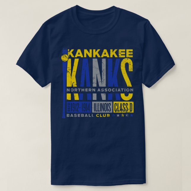 Kankakee Kanks T-Shirt (Design vorne)