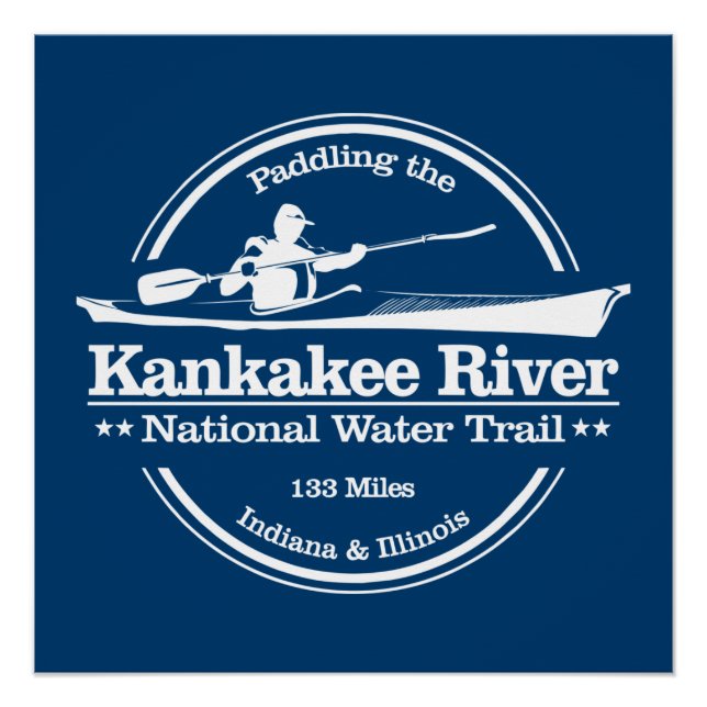Kankakee River NWT (SK) Poster (Vorderseite)