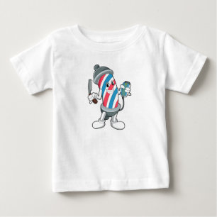 Kann als Friseur mit Razor Baby T-shirt