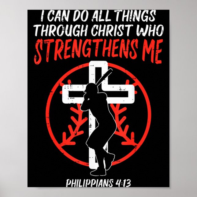 Kann Baseball Alles Religiös Machen Poster (Vorne)