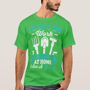 Kann bei Zuhause Funny Farm Bauer Traktor nicht ar T-Shirt