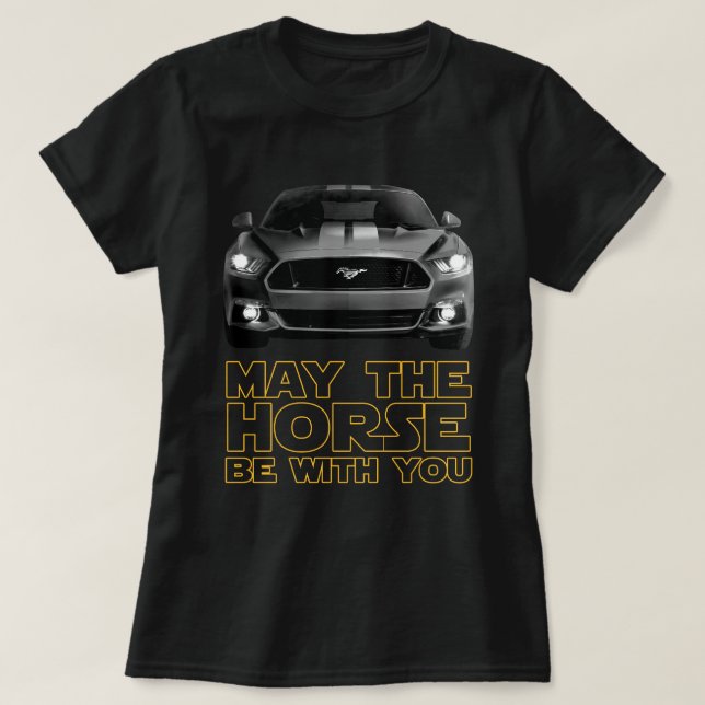 kann das Pferd bei dir sein 2 T-Shirt (Design vorne)