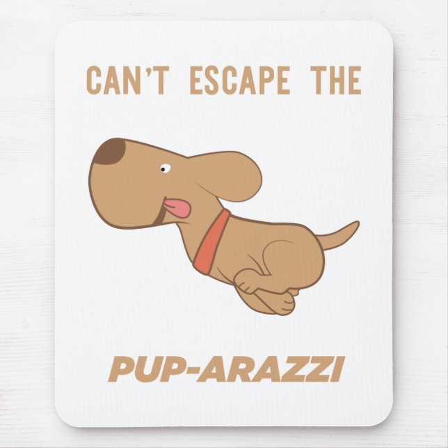 kann der Jungfrau-Arazzi nicht entkommen Mousepad (Vorne)