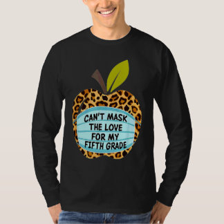 Kann die Liebe für meine fünfte Klasse nicht verbe T-Shirt