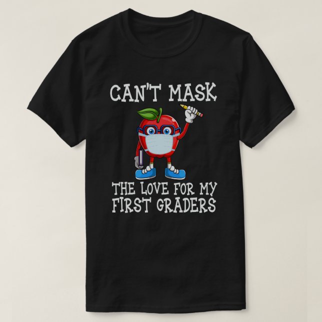 Kann die Liebe nicht nach meinem ersten Lehrer fra T-Shirt (Design vorne)