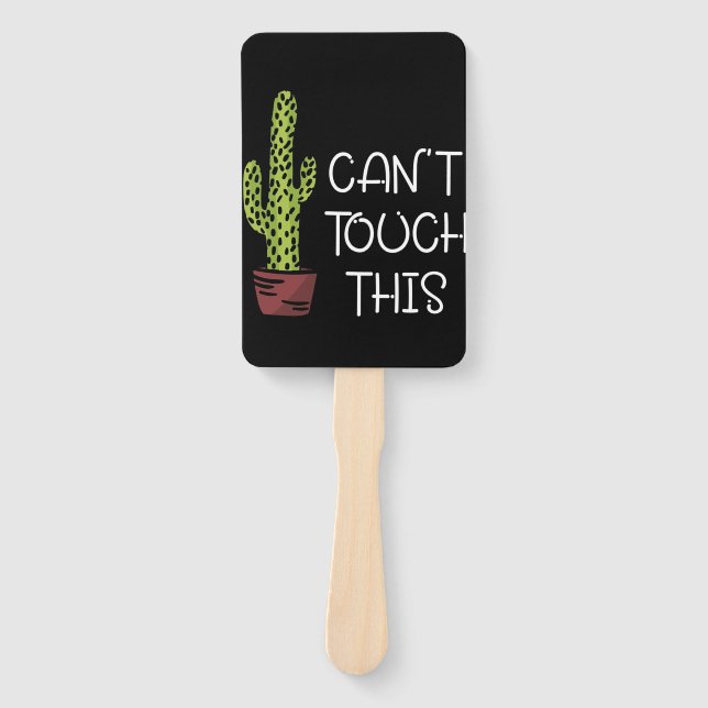 Kann diese Kaktus nicht Touch Fächer (Vorderseite)