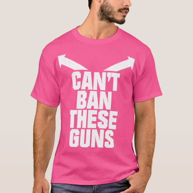 Kann diese Waffen nicht verbieten T-Shirt (Vorderseite)