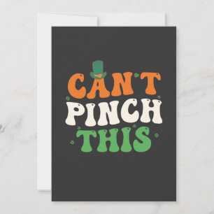 Kann diesen lustigen St. Patrick's Day irisches Gl Einladung