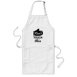 Kann dieses lustige Ofen-Mitt-Koch-Geschenk nicht  Lange Schürze