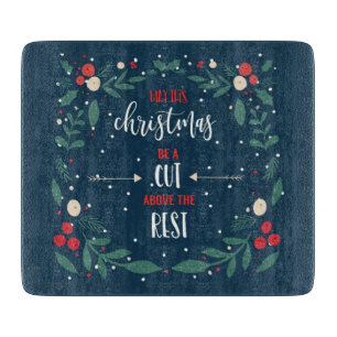kann dieses Weihnachten ein Schnitt über der Erho Schneidebrett