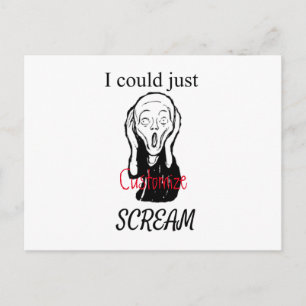 Kann einfach Thunder_Cove schreien Postkarte