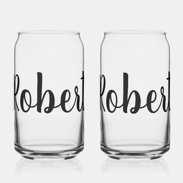 Kann Glass Dosenglas (Links)