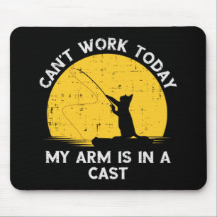 Kann heute nicht arbeiten, mein Arm ist in einem G Mousepad
