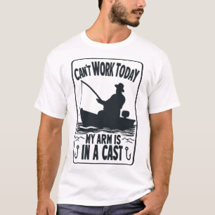 Kann heute nicht arbeiten, mein Arm ist in einem G T-Shirt