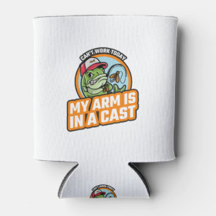 Kann heute nicht arbeiten, mein Arm ist in Gips Dosenkühler
