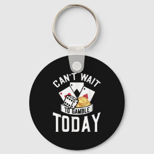 Kann heute nicht auf das Spiel warten Schlüsselanhänger