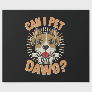 Kann ich Dat Dawg essen? Geschenkpapier
