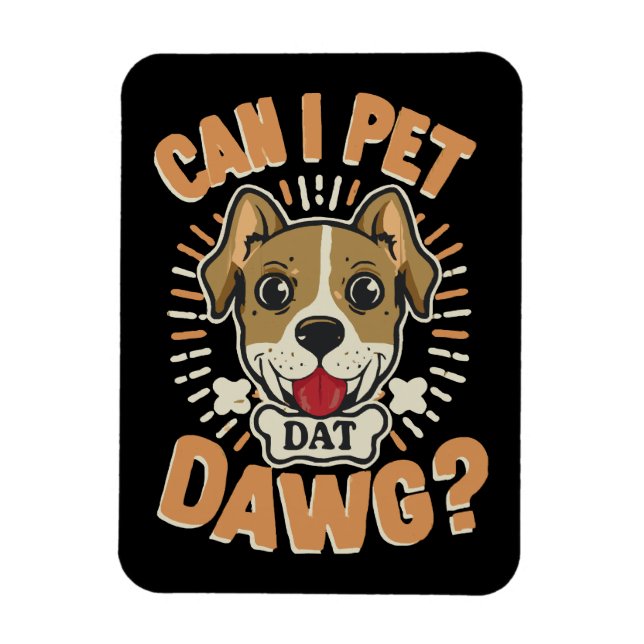Kann ich Dat Dawg essen? Magnet (Vertikal)