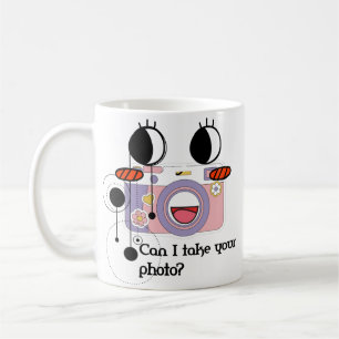 Kann ich dein Foto mitnehmen? Kunst der Kamera Kaffeetasse